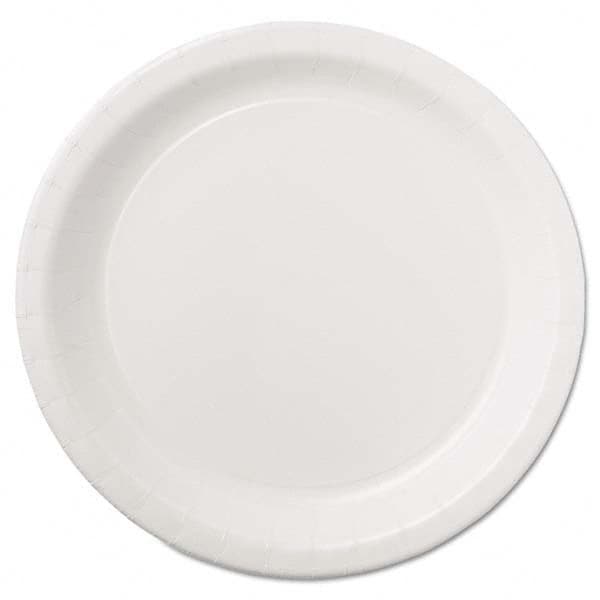 Hoffmaster - Coated Paper Dinnerware, Plate, 9", White, 50/Pack, 10 Packs/Carton - First Tool & Supply