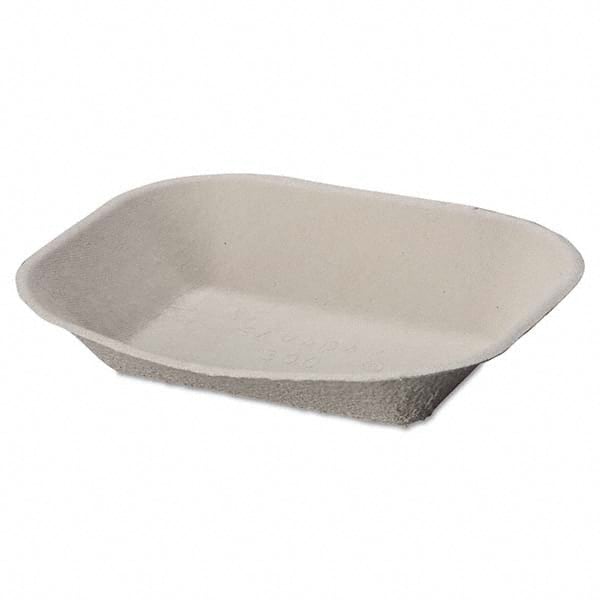 Chinet - Savaday Molded Fiber Food Tray, 9 x 7, Beige, 250/Bag, 500/Carton - First Tool & Supply