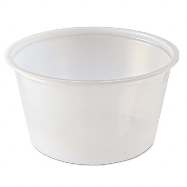 Fabri-Kal - Portion Cups, 4 oz, Clear, 125/Sleeve, 20 Sleeves/Carton - First Tool & Supply