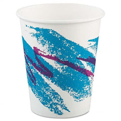 DART - Jazz Paper Hot Cups, 10 oz, Polycoated, 50/Bag, 20 Bags/Carton - First Tool & Supply