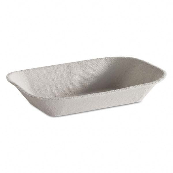 Chinet - Savaday Molded Fiber Food Tray, Beige, 7x5, 250/BG, 4 BG/CT - First Tool & Supply