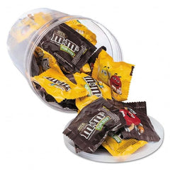 Office Snax - Snacks, Cookies, Candy & Gum Breakroom Accessory Type: Candy Breakroom Accessory Description: Candy Tubs, Chocolate and Peanut M&Ms, 1.75 lb Resealable Plastic Tub - First Tool & Supply