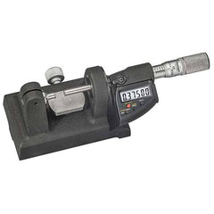 Starrett - Electronic Bench Micrometers Minimum Measurement (Inch): 0.00 Minimum Measurement (mm): 0.00 - First Tool & Supply