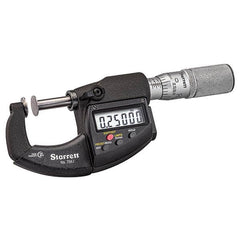 Starrett - Disc Micrometers Operation Type: Electronic Minimum Measurement (mm): 0 - First Tool & Supply