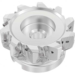 Seco - Indexable Square-Shoulder Face Mills Cutting Diameter (mm): 125.00 Cutting Diameter (Decimal Inch): 4.9213 - First Tool & Supply