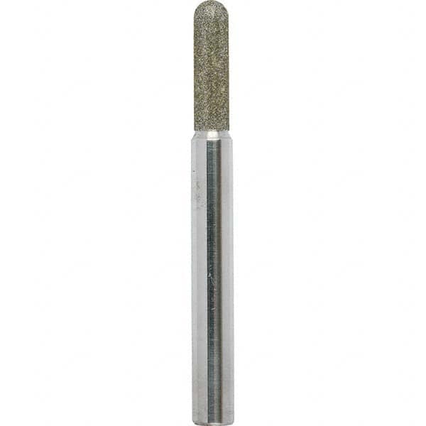 Strauss - Grinding Pins Abrasive Head Diameter (Decimal Inch): 0.500 Abrasive Head Diameter (Inch): 1/2 - First Tool & Supply