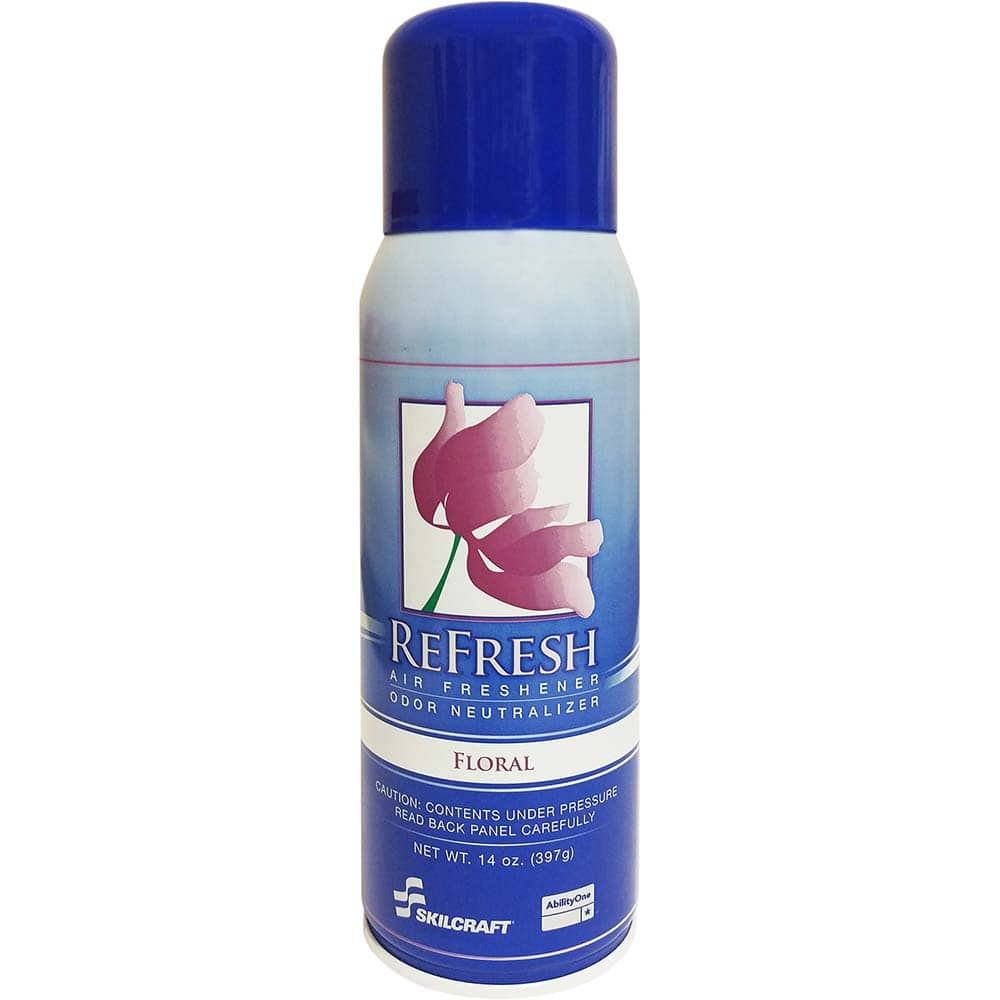 Ability One - Air Fresheners; Type: Air Freshener ; Scent: Floral ; Form: Aerosol ; Container Size: 14 oz. ; Concentrated: No - Exact Industrial Supply