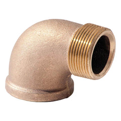 Merit Brass - Brass & Chrome Pipe Fittings Type: 90 Degree Street Elbow Fitting Size: 3 - First Tool & Supply