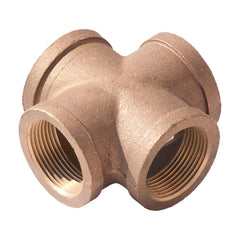 Merit Brass - Brass & Chrome Pipe Fittings Type: Cross Fitting Size: 3/4 - First Tool & Supply