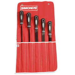 Simonds File - File Sets File Set Type: American File Types Included: Mill; Half Round; Round; Slim Taper; Rasp - First Tool & Supply