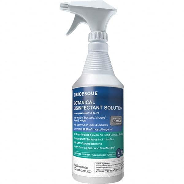 Bioesque Solutions - All-Purpose Cleaners & Degreasers Type: Disinfectant Container Type: Bottle - First Tool & Supply