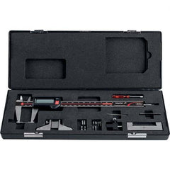 Mahr - 0 to 200mm Range, 0.01mm Resolution, IP67 Electronic Caliper - First Tool & Supply