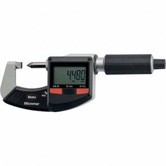 Mahr - Electronic Outside Micrometers Type: Standard Minimum Measurement (Decimal Inch): 0.0000 - First Tool & Supply