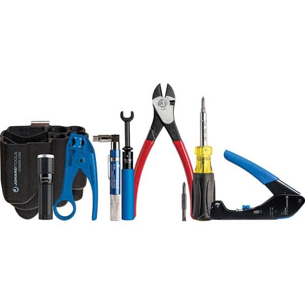 Jonard Tools - Cable Tools & Kits Tool Type: Compression Tool Number of Pieces: 8.000 - First Tool & Supply