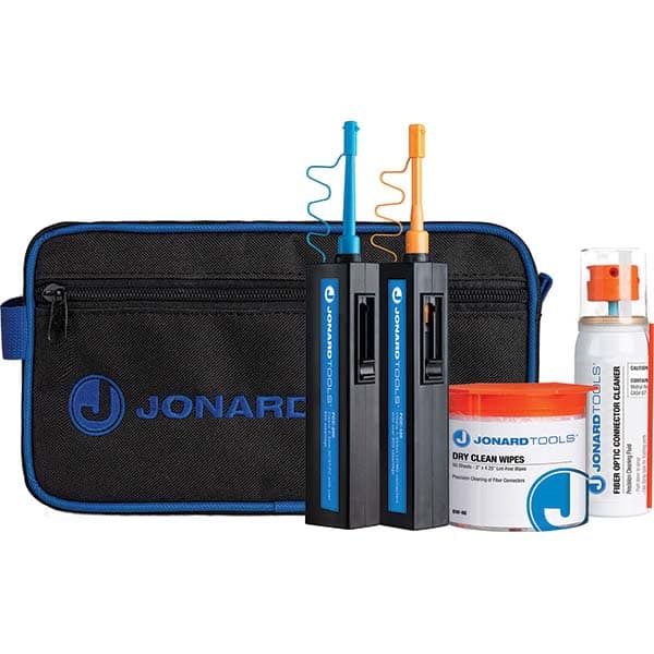 Jonard Tools - Cable Tools & Kits Tool Type: Fiber Cleaning Kit Number of Pieces: 5.000 - First Tool & Supply