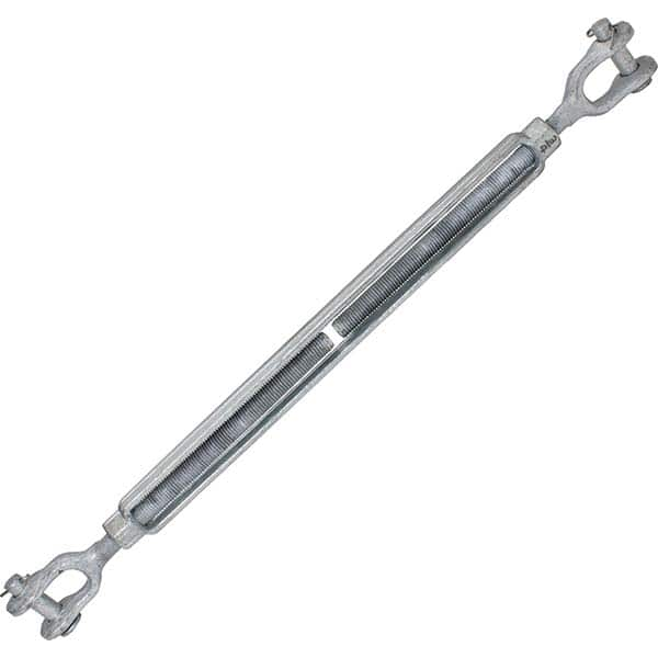 US Cargo Control - Turnbuckles Type: Jaw & Jaw Working Load Limit (Lb.): 5200 - First Tool & Supply