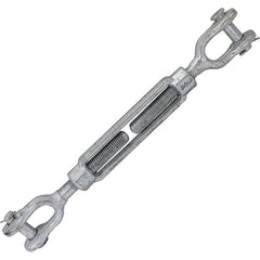 US Cargo Control - Turnbuckles Type: Jaw & Jaw Working Load Limit (Lb.): 5200 - First Tool & Supply