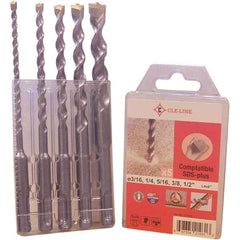 Cle-Line - Drill Bit Sets System of Measurement: Inch Drill Bit Material: Tungsten Carbide - First Tool & Supply