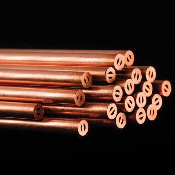 Single Source Technologies - Electrical Discharge Machining Tubes Tube Material: Copper Channel Type: Single - First Tool & Supply