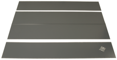 36 x 18 x 85'' - Steel Panel Kit for UltraCap Shelving Starter Unit (Gray) - First Tool & Supply