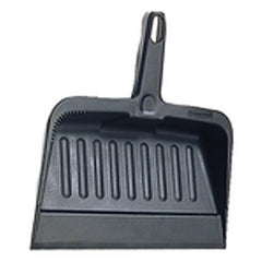 Heavy-Duty Dust Pan - Plastic construction. 8 1/4″ W × 12 1/4″ L × 2 5/8″ D - First Tool & Supply