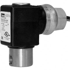 Parker - 24 VDC 1/8" NPT Port Stainless Steel Two-Way Direct Acting Solenoid Valve - First Tool & Supply