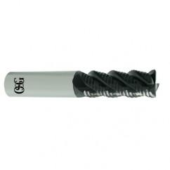 5/8" Dia. - 3-1/2" OAL - TIAlN CBD - .03 CR- Roughing End Mill - 4 FL - First Tool & Supply