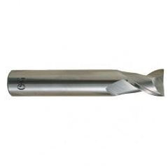 1 Dia. x 4 Overall Length 2-Flute .120 C/R Solid Carbide SE End Mill-Round Shank-Center Cutting-Uncoated - First Tool & Supply