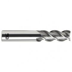 1/2" Dia. - 3" OAL - Carbide - Square End HP End Mill-3 FL - First Tool & Supply