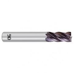 7/16 x 7/16 x 1 x 2-3/4 4Fl  Square Carbide End Mill - EXO - First Tool & Supply