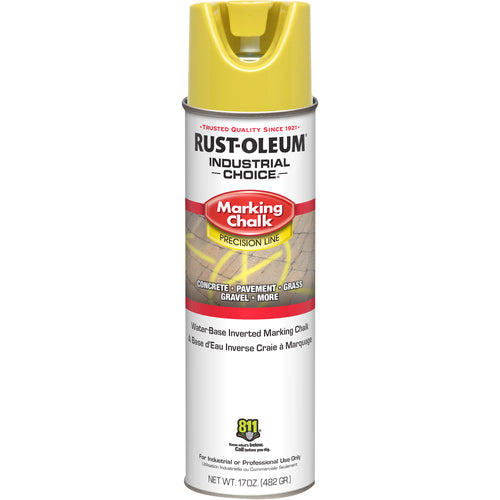 MC1800 Precision Line Inverted APWA Yellow Spray Paint - Exact Industrial Supply