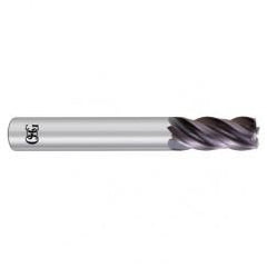 1 x 1 x 1-1/2 x 4 4Fl .125 C/R Carbide End Mill - EXO - First Tool & Supply