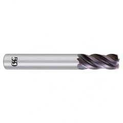 1 x 1 x 1-1/2 x 4 4Fl .030 C/R Carbide End Mill - EXO - First Tool & Supply