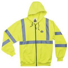 8392 2XL LIME HOODED SWEATSHIRT - First Tool & Supply