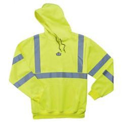 8393 S LIME HOODED SWEATSHIRT - First Tool & Supply