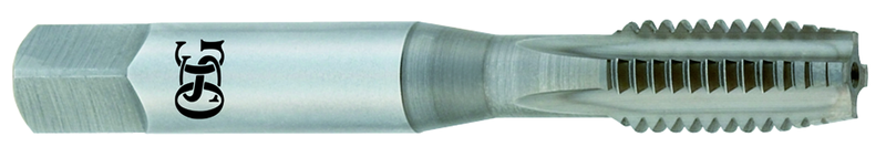 M10 x 1.25 Dia. - D5 - 4 FL - HSSE - Nitride - Bottoming - Straight Flute Tap - First Tool & Supply