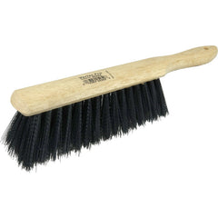 8″ - Black Synthetic Counter Dusters / Oil / Water Resistant Industrial Hand Brush - First Tool & Supply