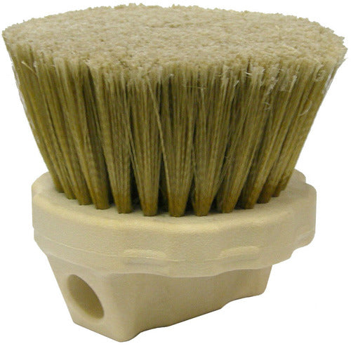 4-1/2″ Round Window Brush, Flagged Gold Polystyrene Fill - First Tool & Supply