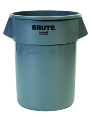 Brute - 55 Gallon Round Container --Â Double-ribbed base - First Tool & Supply