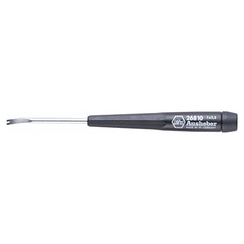 Precision Chip Lifter. 3.5 mm × 50 mm. 5.7″/145 mm Overall Length. Blade high alloy chrome-vanadium-molybdenum steel. Rotating cap for precise turning and control with fingertip. Tapered handle allows rapid rotation. - First Tool & Supply