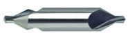 2.5mm x 50mm OAL 60° HSS LH Center Drill-Bright Form A - First Tool & Supply