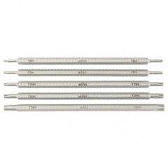 DRIVE-LOC VI SEC TORX 5PC BLADE SET - First Tool & Supply