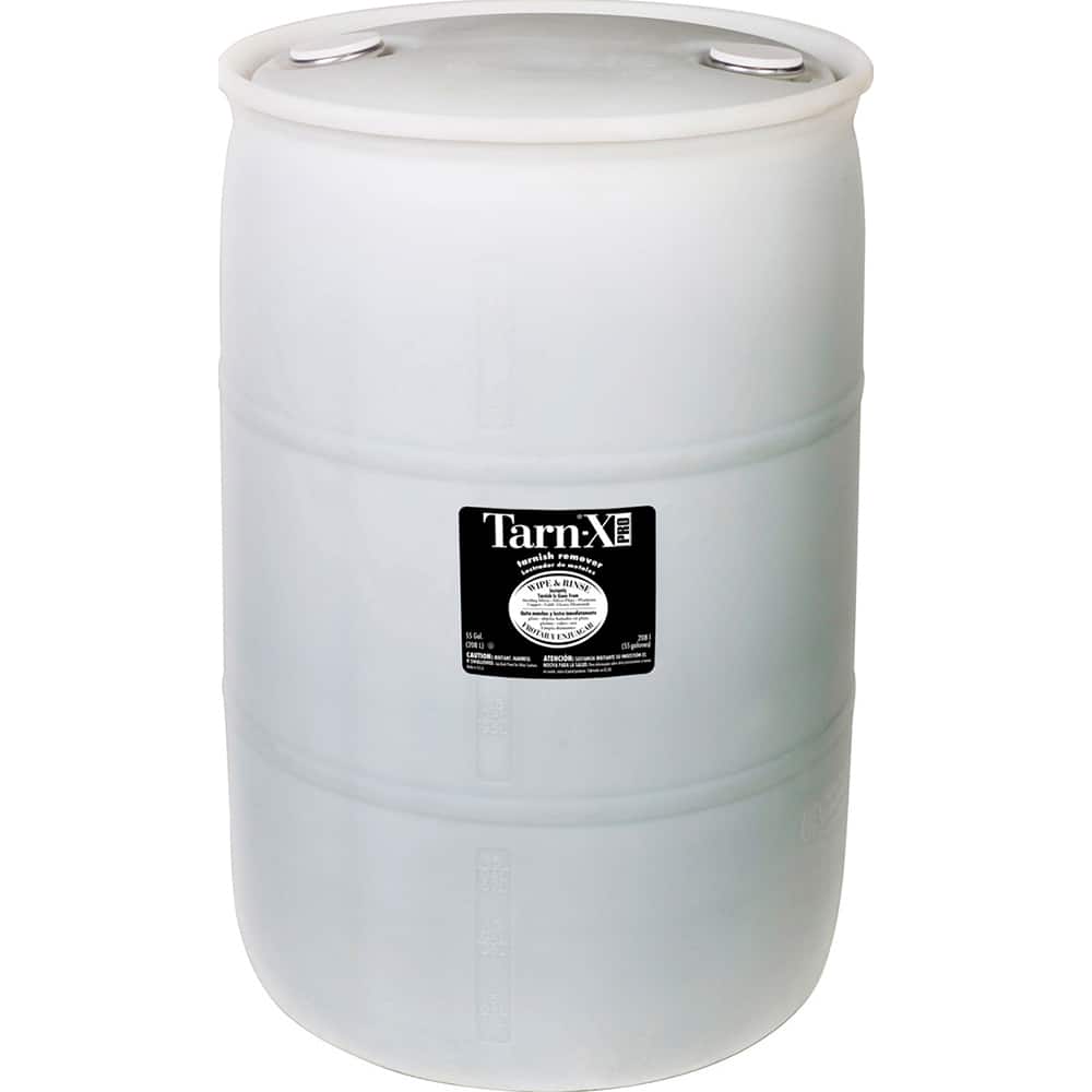 Tarn-X PRO - Metal, Stone & Furniture Polishes & Cleaners; Type: Tarnish Remover; Metal Cleaner ; Form: Liquid ; Container Size (Gal.): 55.00 ; Container Type: Drum ; Scent: Acidic - Exact Industrial Supply