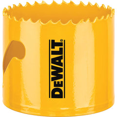 DeWALT - Hole Saws; Saw Diameter (Inch): 2-11/16 ; Cutting Depth (Inch): 1-3/4 ; Saw Material: Bi-Metal ; Cutting Edge Style: Toothed Edge ; Material Application: Metal; Plastic; Wood - Exact Industrial Supply