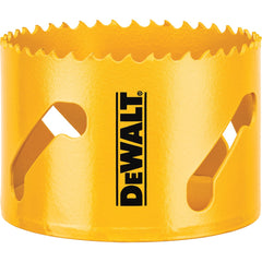 DeWALT - Hole Saws; Saw Diameter (Inch): 3 ; Cutting Depth (Inch): 1-3/4 ; Saw Material: Bi-Metal ; Cutting Edge Style: Toothed Edge ; Material Application: Metal; Plastic; Wood - Exact Industrial Supply