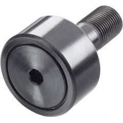 Tritan - Cam Followers & Idler Rollers; Type: Crowned Sealed Stud Cam Follower with Hex ; Roller Diameter (Decimal Inch): 0.8750 ; Roller Width (Decimal Inch): 0.5000 ; Stud Diameter (Decimal Inch): 0.3750 ; Dynamic Load Capacity (Lb.): 1,660 ; Static Lo