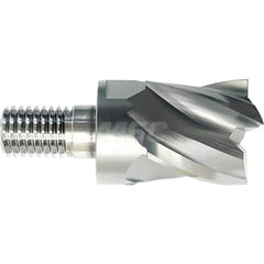 YG-1 - Square End Mill Heads; Mill Diameter (Inch): 1-1/4 ; Mill Diameter (Decimal Inch): 1.2500 ; Number of Flutes: 4 ; Length of Cut (Inch): 1-1/4 ; Length of Cut (Decimal Inch): 1.2500 ; Connection Type: M16 - Exact Industrial Supply