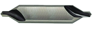 2.5mm x 50mm OAL 60° HSS Center Drill with Flat-Bright Form A - First Tool & Supply