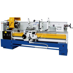 Summit - Bench, Engine & Toolroom Lathes; Machine Type: Toolroom Lathe ; Spindle Speed Control: Geared Head ; Phase: 3 ; Voltage: 220/440 ; Horsepower (HP): 10 ; Swing (Inch): 20-1/4 - Exact Industrial Supply