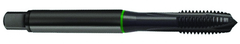 3/8-16 Dia. - 2B - 3 FL - Cobalt Plug Green Ring Tap - Blk-Ox FORM-B DIN 374 - First Tool & Supply